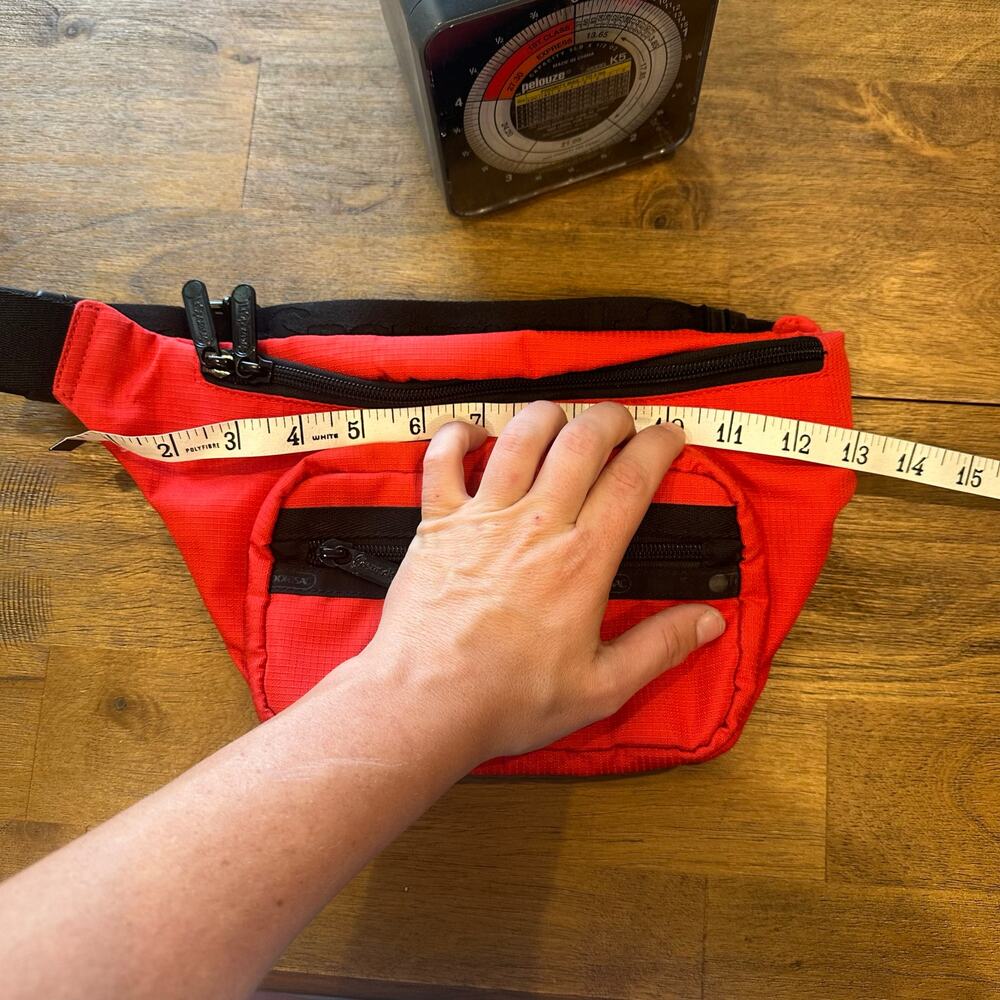 LeSportsac Montana Belt Bag FannyPack Orange - Picture 7 of 12